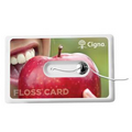 44 Yard Credit Card Size Dental Floss w/ Mirror & Pouch (Overseas)